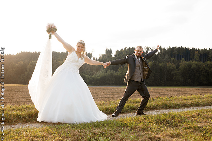 Brautpaar Hochzeit Hochzeitsfotograf  Obergösgen