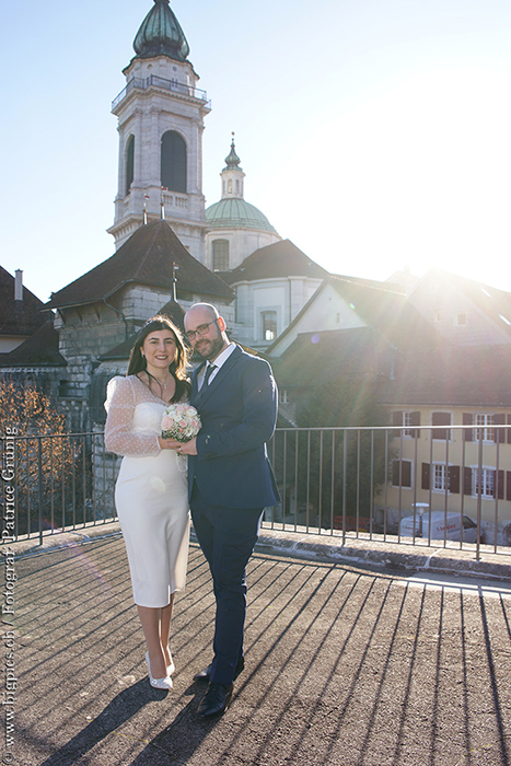 Hochzeitspaar in Solothurn