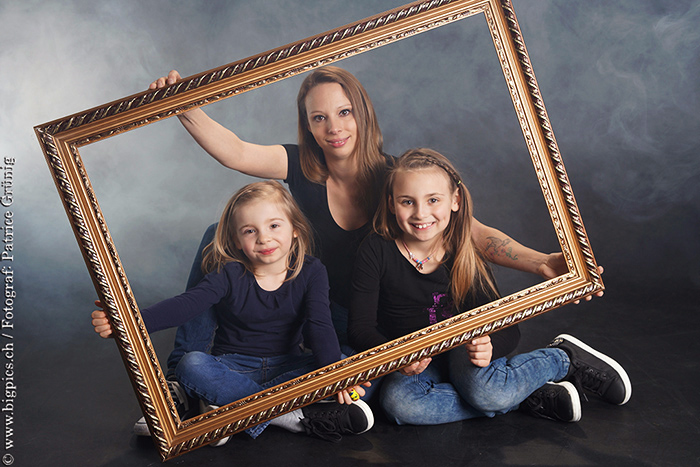 Fotoshooting, Familienportrait, Kinder und Familien