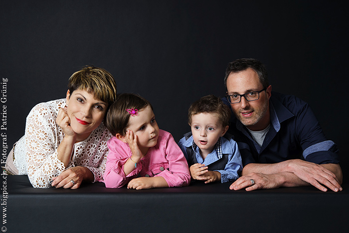 Fotoshooting, Familienportrait, Kinder und Familien