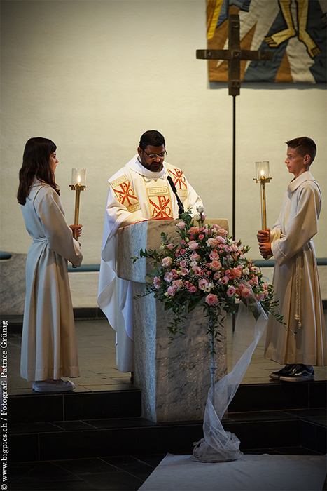 Katholische Hochzeitszermonie
