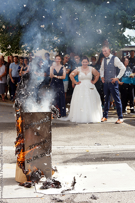 Beitag an der Hochzeit