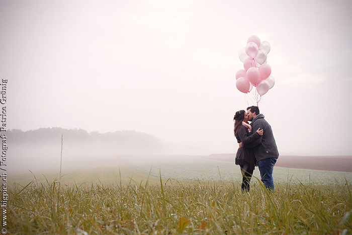 Outdoor Partnershooting für verliebte