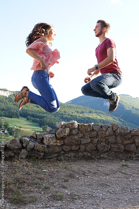 Outdoor Partnershooting für verliebte