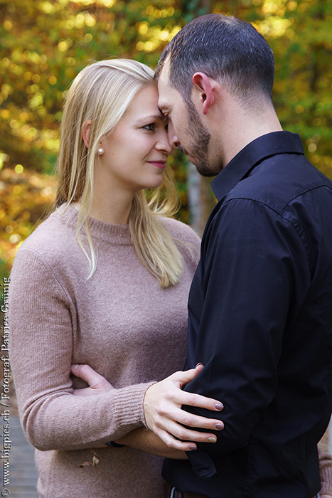 Outdoor Partnershooting für verliebte