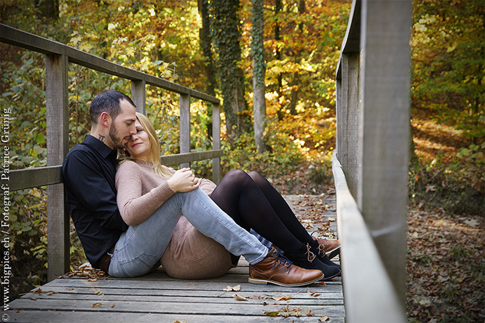 Outdoor Partnershooting für verliebte