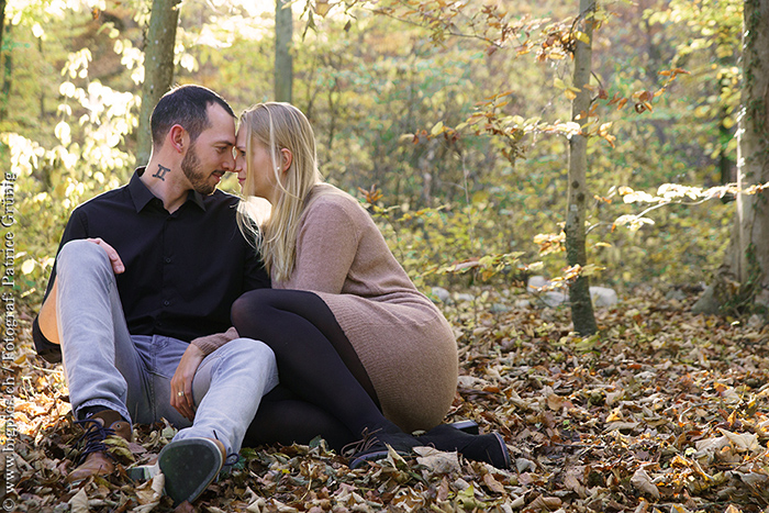 Outdoor Partnershooting für verliebte